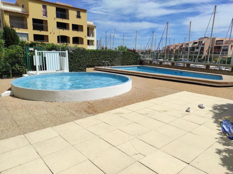 Confortable Appartement Grande Terrasse Piscine Parking Clim Agde Exterior photo